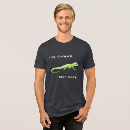 Tiny Dinosaurier, sehr Beängstigend Tri-Blend Shirt