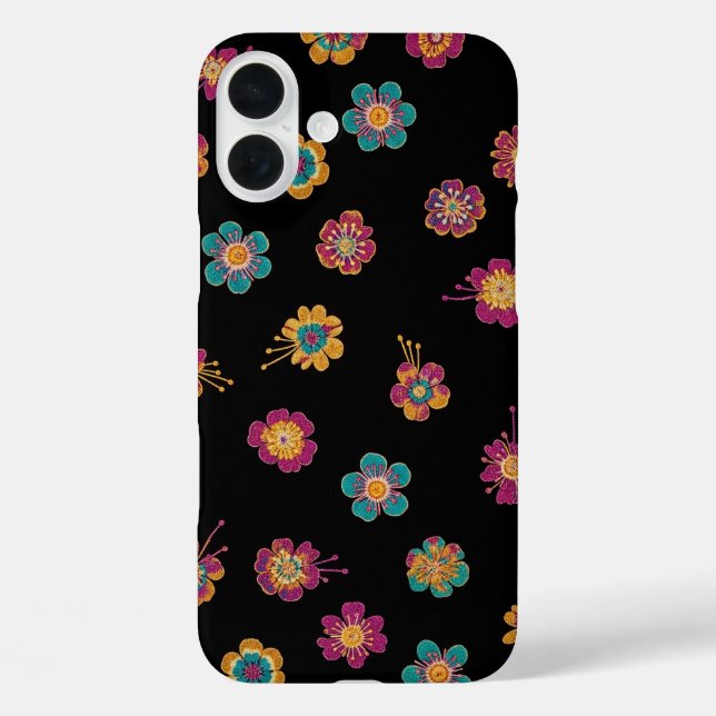 TINY EXOTIC BLUME DRUCKS Case-Mate iPhone HÜLLE (Rückseite)