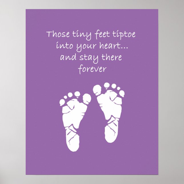 Tiny Feet Poster (Vorne)