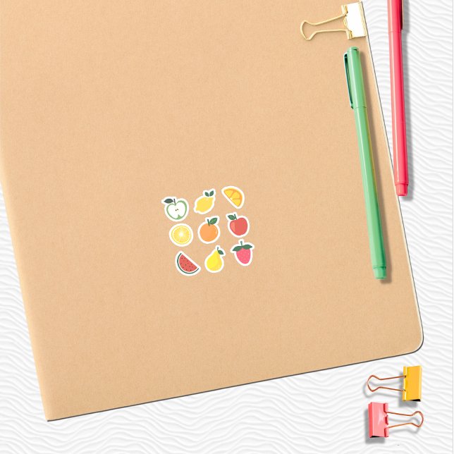 Tiny Fruit Planner Stickers Aufkleber (Von Creator hochgeladen)