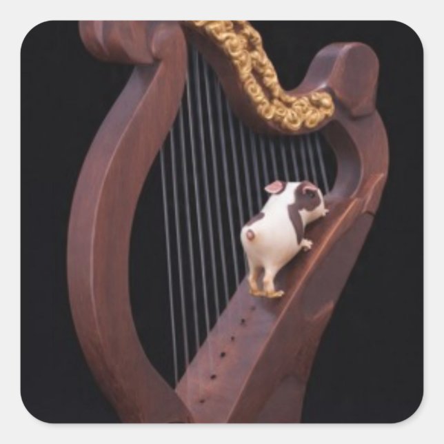 Tiny Harp Climber Sticker (Vorderseite)