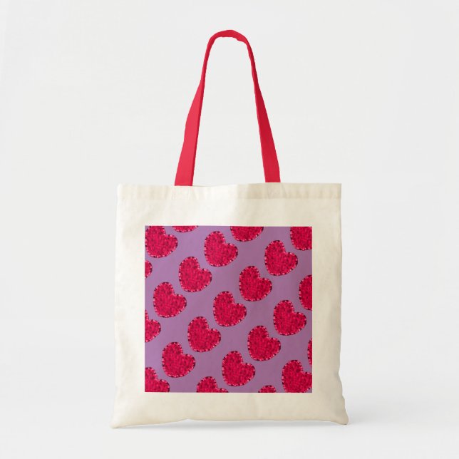 Tiny Hearts Tote Bag Tragetasche (Vorne)