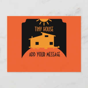 Tiny House Living - Tiny House Nation Doormat Postkarte