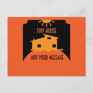 Tiny House Living - Tiny House Nation   Fußmatte Postkarte