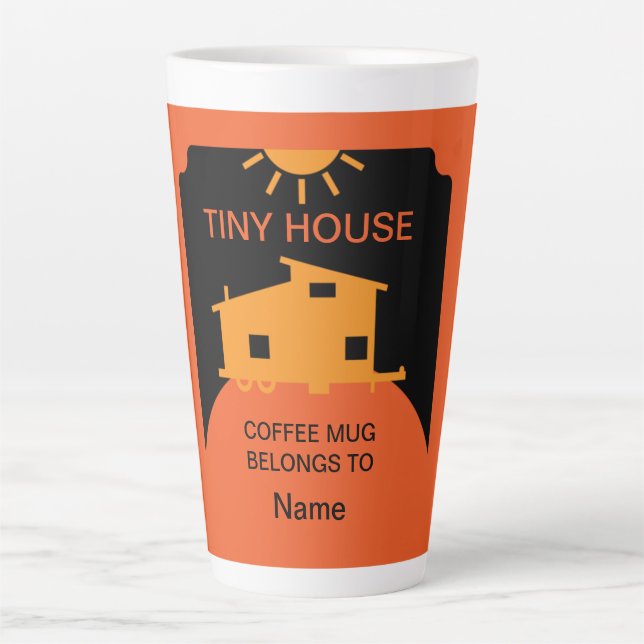Tiny House Living - Tiny House Nation Milchtasse (Vorderseite)