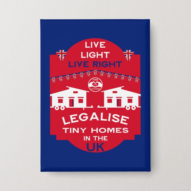 Tiny House UK Button (Vorderseite)