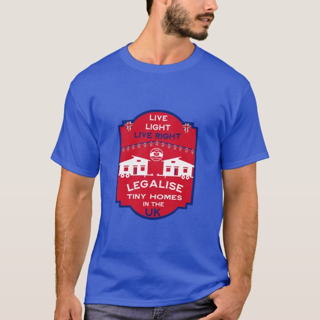 Tiny House UK T-Shirt (Vorderseite)