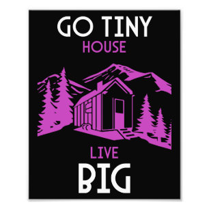 Tiny House Wohngestaltung Fotodruck