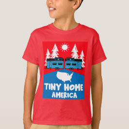 Tiny House Zuhause America T-Shirt