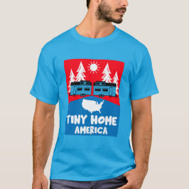 Tiny House Zuhause America T-Shirt