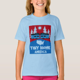 Tiny House Zuhause America T-Shirt