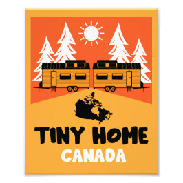 Tiny House Zuhause Canada Fotodruck