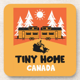 Tiny House Zuhause Canada Getränkeuntersetzer