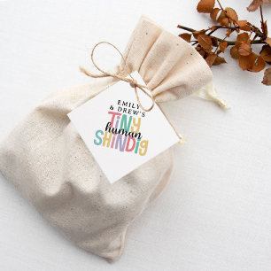 Tiny Human Shindig Niedliche Rainbow Color Favor T Geschenkanhänger
