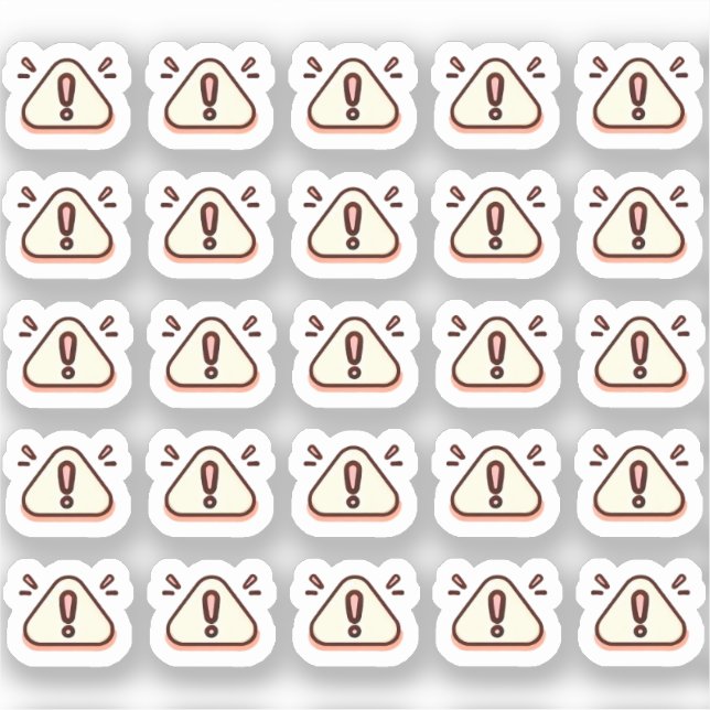 Tiny latte alert planner aufkleber (Vorderseite)