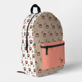 Tiny latte pink apple harvest bedruckter rucksack