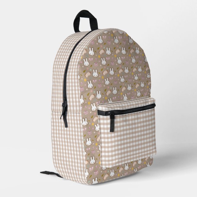 Tiny latte sleeping time bedruckter rucksack (Rückseitige Ecke links)