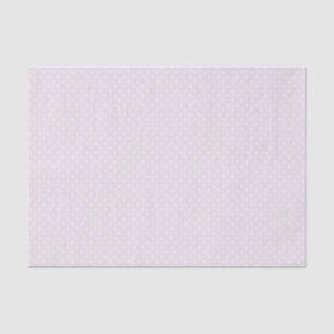 TINY LAVENDER & WHITE POLKA DOTS SEIDENPAPIER