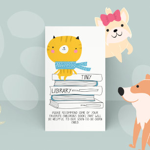 Tiny Library Begleitkarte