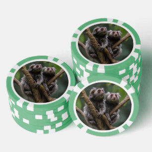 Tiny Marmoset Titans unter den Zweigen, Pokerchips