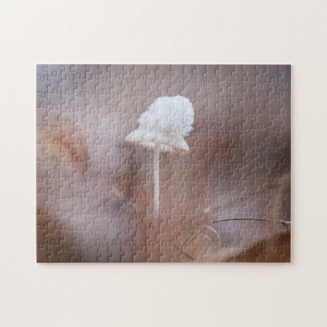 Tiny Mushroom Nature Foto Puzzle (Horizontal)