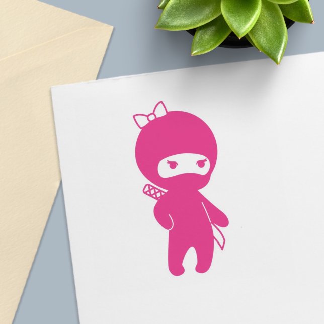 Tiny Ninja Girl Permastempel (Von Creator hochgeladen)