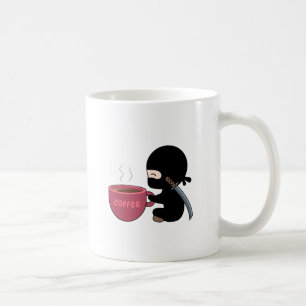 Tiny Ninja mit großer Tasse