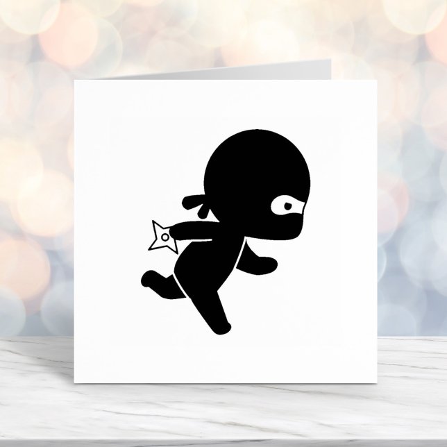 Tiny Ninja Running Permastempel (Von Creator hochgeladen)