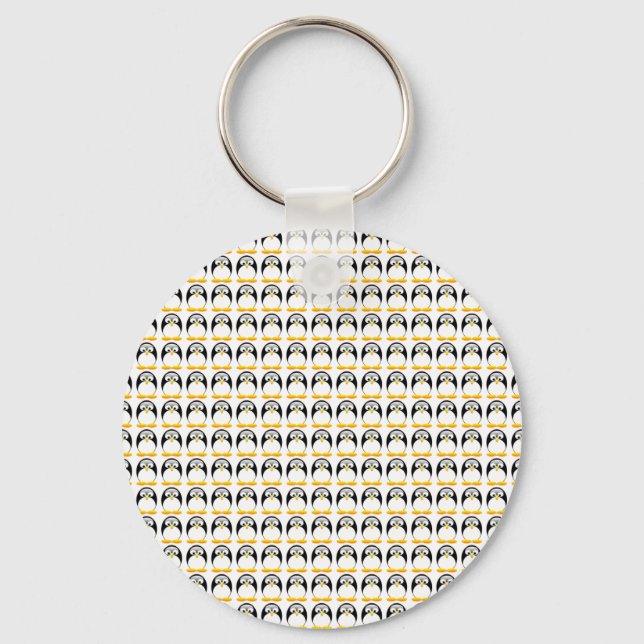 Tiny Penguins Schlüsselanhänger (Vorderseite)