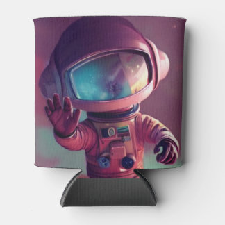 Tiny Pink Alien Dosenkühler