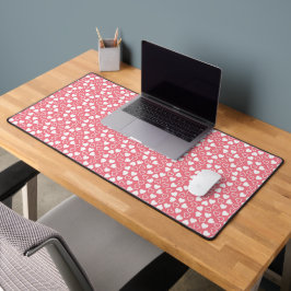 TINY PINK UND WHITE VALENTINE LIEBE HEARS SCHREIBTISCHUNTERLAGE