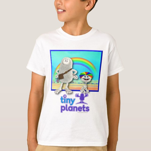 Tiny Planets - Rainbows machen T-Shirt (Vorderseite)