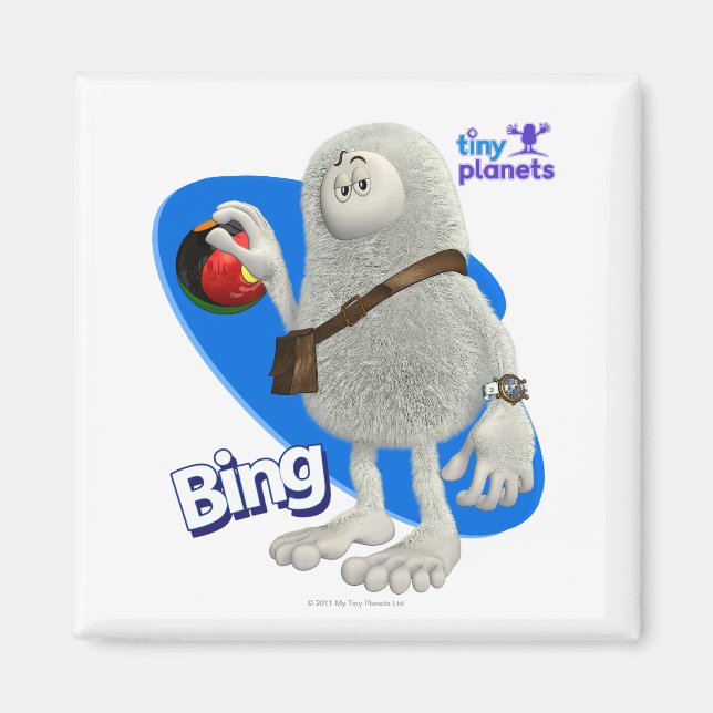 Tiny Planets spielen Ball Magnet (Vorne)