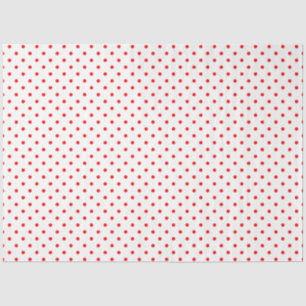 Tiny Red Polka Dots Seidenpapier