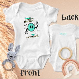 Tiny Roar, Big Personality Baby Bodysuit Strampler