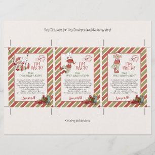 Tiny Santa und Elf Letters DIY