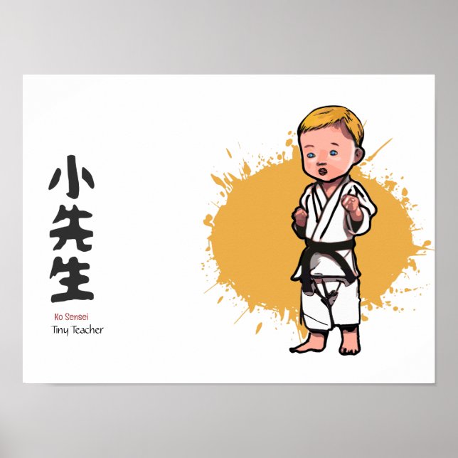 Tiny Sensei Poster (Vorne)