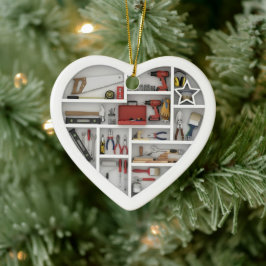 Tiny Shelves: DIY Tools - 2D print Tool Shelf Keramik Ornament