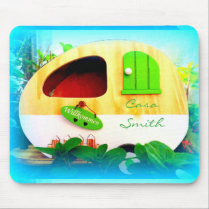 Tiny Sinti und Roma Caravan casa Mousepad