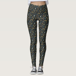 Tiny Star Pattern Leggings