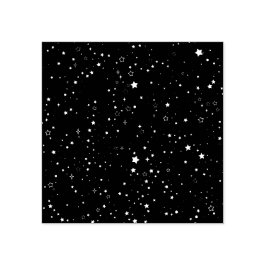 Tiny Stars Space Gummistempel