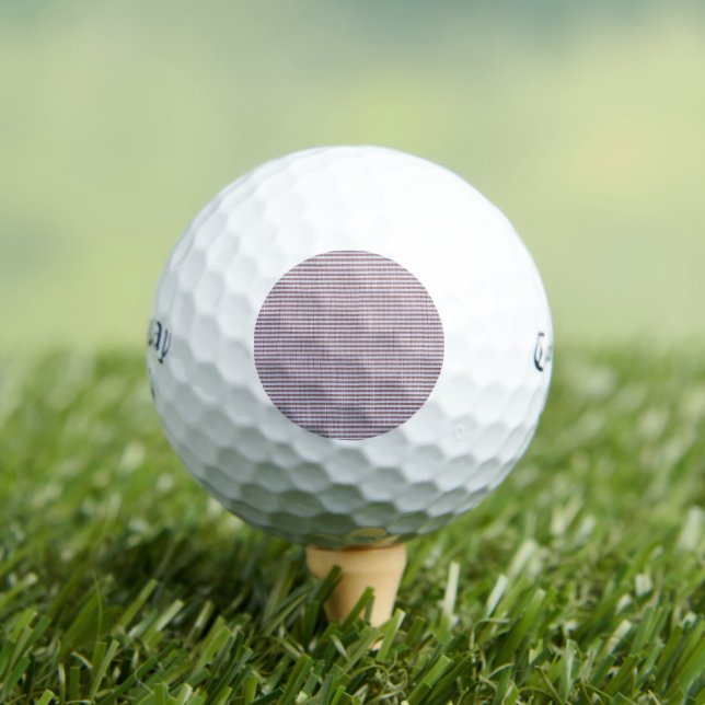 Tiny Striped Callaway Supersoft  Golfball (Insitu T-Shirt)