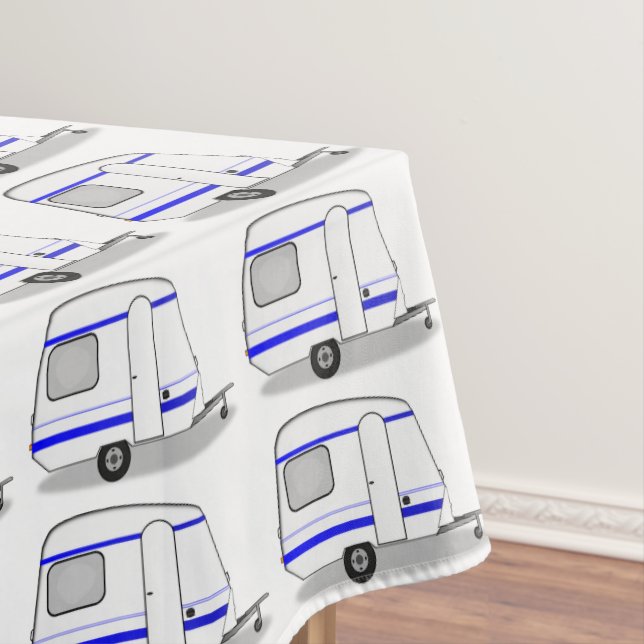 Tiny stromlinienförmige Caravan Thunder_Cove jede  Tischdecke (Beispiel)