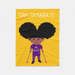 Tiny Tamara TTFleece Blanket, klein 30" x 40" Fleecedecke