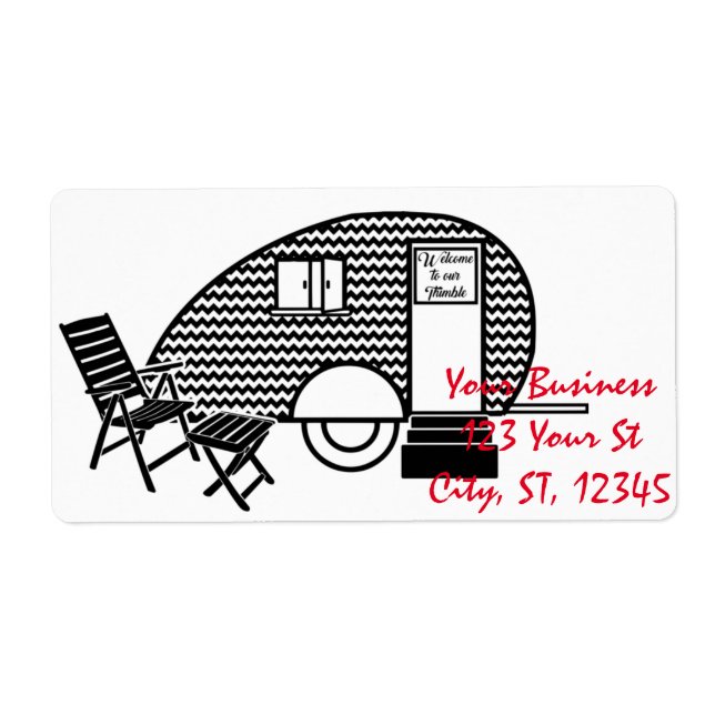 Tiny Teardrop Trailer Thunder_Cove (Vorne)