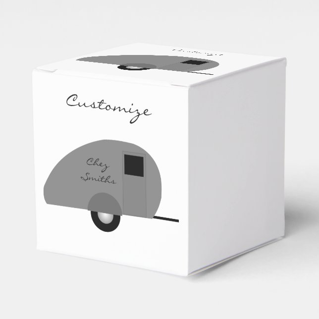 Tiny Teardrop Trailer Thunder_Cove Geschenkschachtel (Vorderseite)