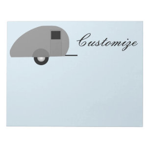 Tiny Teardrop Trailer Thunder_Cove Notizblock