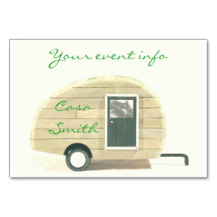 Tiny Teardrop Trailer Thunder_Cove Tischnummer