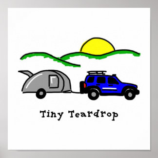 Tiny Teardrops Poster