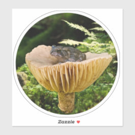 Tiny Toad wir haben Mini Mushroom with Ferns Aufkleber